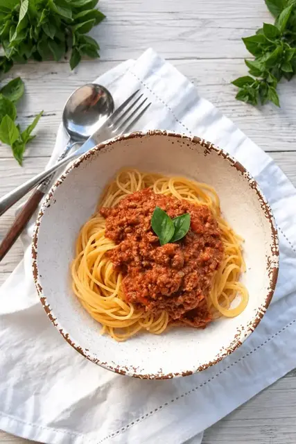 Spaghetti bolognese